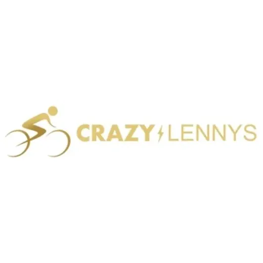 Crazy Lenny's E-Bikes brand logo for crazylennysebikes.com