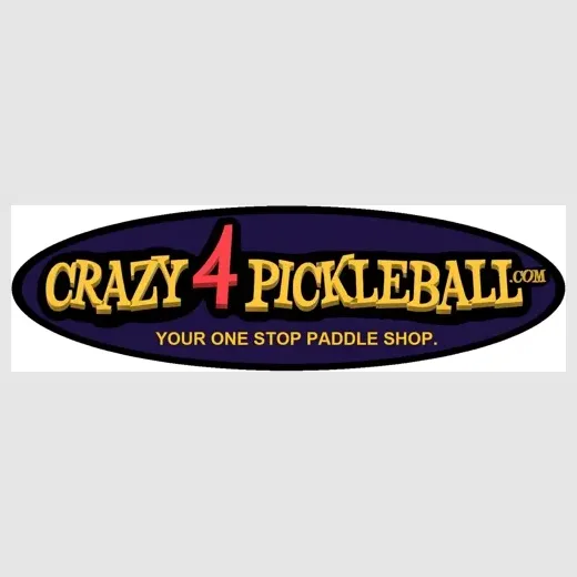 Crazy4Pickleball brand logo for crazy4pickleball.com