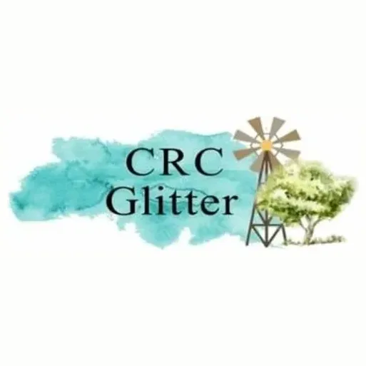 crcglitter brand logo for crcglitter.com