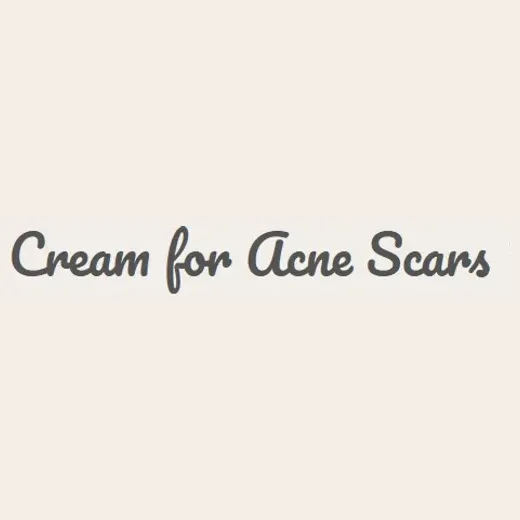 creamforacnescars brand logo for creamforacnescars.com