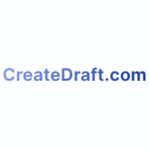 Create Draft brand logo for createdraft.com