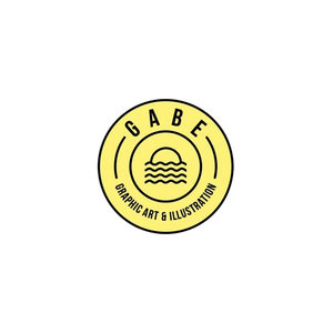 Created by Gabe brand logo for createdbygabe.com