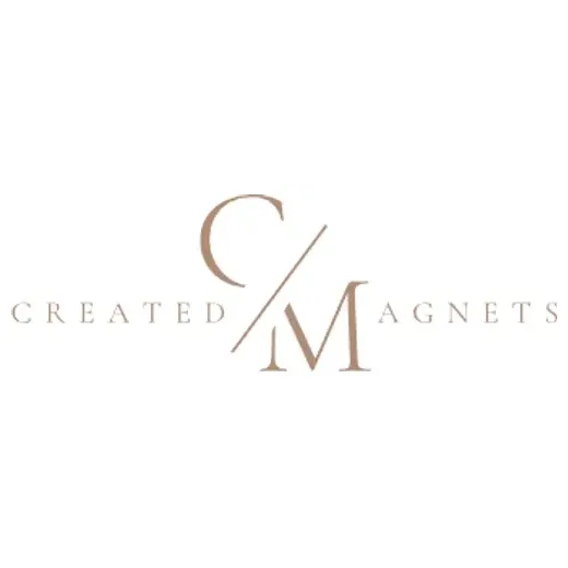 createdmagnets brand logo for createdmagnets.com