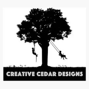 Creative Cedar Designs brand logo for creativecedardesigns.com