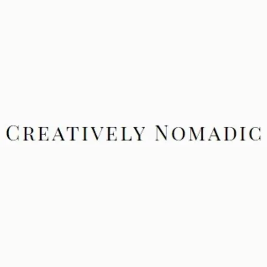 Creatively Nomadic brand logo for creativelynomadic.com