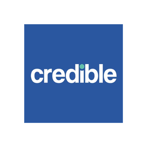 Credible brand logo for credible.com
