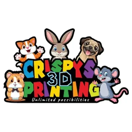 Crispy's 3D Printing brand logo for crispys3dprinting.com