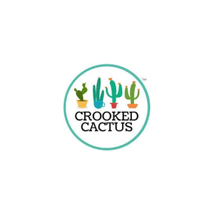 Crooked Cactus CBD brand logo for crookedcactuscbd.com