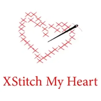Cross Stitch My Heart brand logo for cross-stitch-my-heart.com