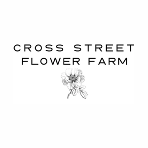crossstreetflowerfarm brand logo for crossstreetflowerfarm.com