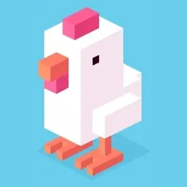 Crossy Road brand logo for crossyroad.com