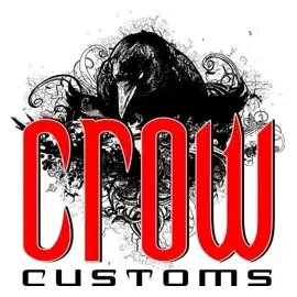 Crow Customs brand logo for crowcustoms.com