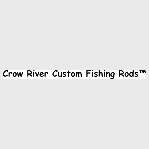 Crow River Custom Rods brand logo for crowrivercustomrods.com