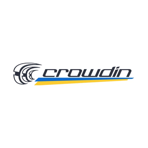 Crowdin brand logo for crowdin.com