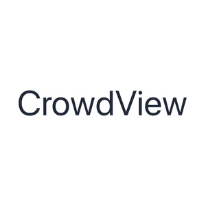 crowdview brand logo for crowdview.ai