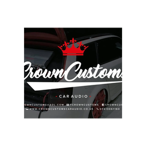 Crown Customs Car Audio brand logo for crowncustomscaraudio.co.uk