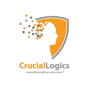 Crucial Logics brand logo for cruciallogics.com