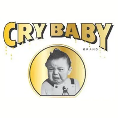 Cry Baby Wine brand logo for crybabywine.com