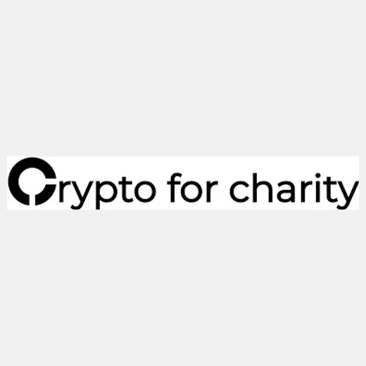 Crypto for Charity brand logo for cryptoforcharity.io