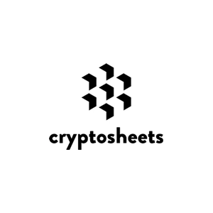 Cryptosheets brand logo for cryptosheets.com