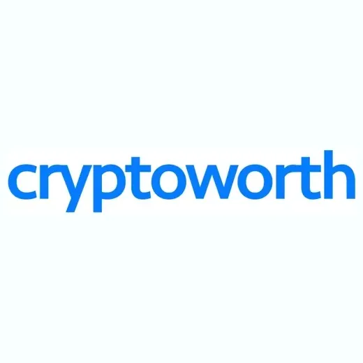 Cryptoworth brand logo for cryptoworth.io