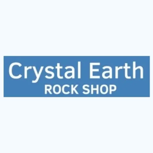 Crystal Earth Rock Shop brand logo for crystalearthrockshop.com