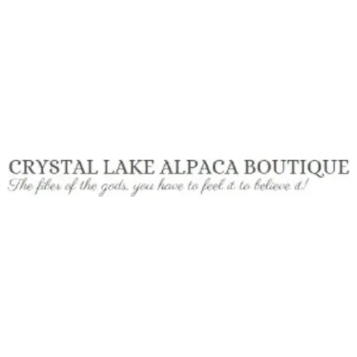 Crystal Lake Alpaca Boutique brand logo for crystallakealpacaboutique.com