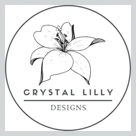 Crystal Lilly Designs brand logo for crystallillydesigns.com