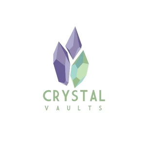 Crystal Vaults brand logo for crystalvaults.com
