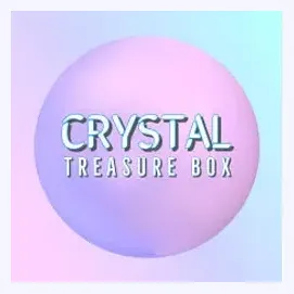 crystalstreasurebox brand logo for crystalstreasurebox.com