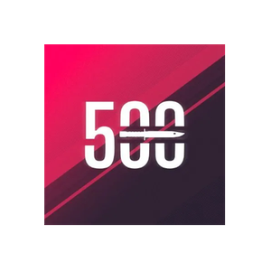 CSGO500 brand logo for csgo500.com