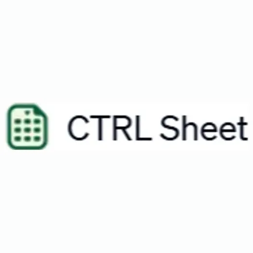 CtrlSheet brand logo for ctrlsheet.ai
