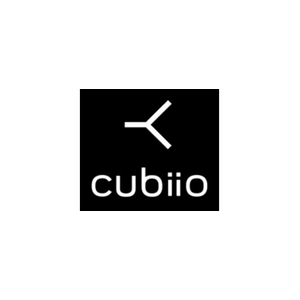 Cubiio brand logo for cubiio.muherz.com