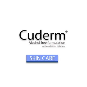 Cuderm brand logo for cuderm.co.uk