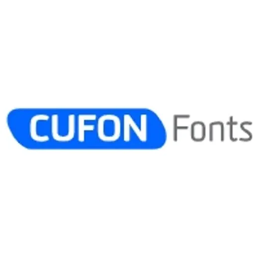 Cufon Fonts brand logo for cufonfonts.com