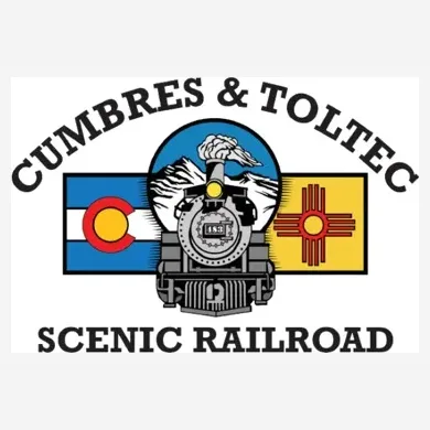 Cumbres & Toltec Scenic Railroad brand logo for cumbrestoltec.com