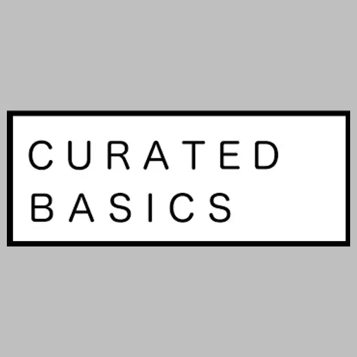 Curated Basics brand logo for curatedbasics.com