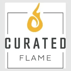 Curated Flame brand logo for curatedflamepgh.com