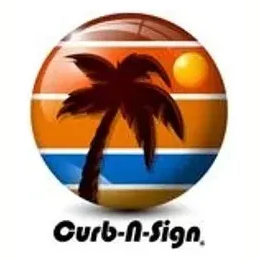 Curb N Sign brand logo for curbnsign.com