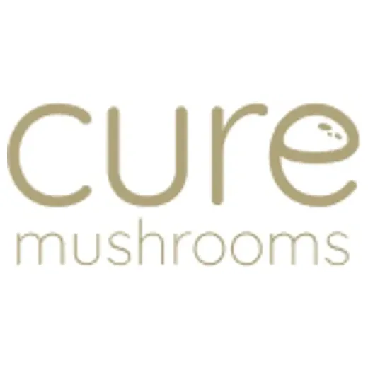 Cure Mushrooms brand logo for curemushrooms.com