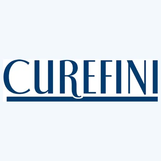 Curefini brand logo for curefini.com