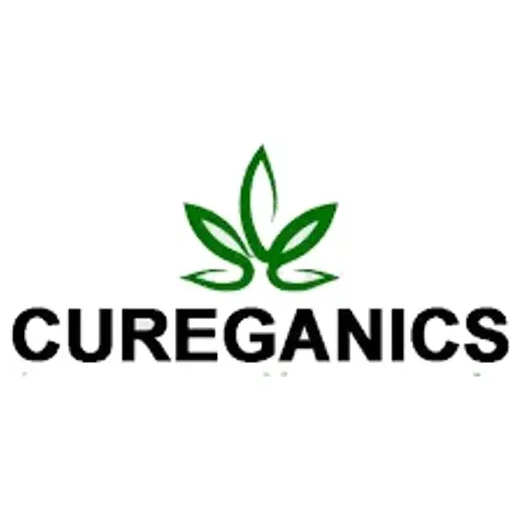 Cureganics brand logo for cureganics.com