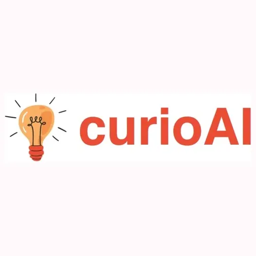 Curio AI brand logo for curioai.itsvg.in