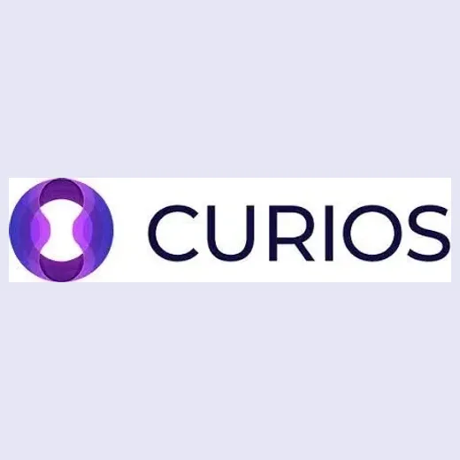 Curios brand logo for curios.com