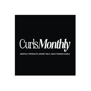 Curls Monthly brand logo for curlsmonthly.com