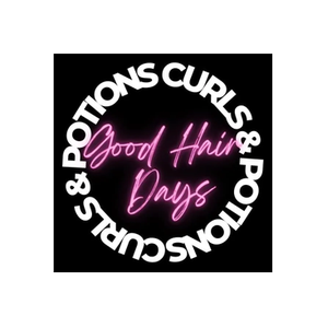 Curls & Potions brand logo for curlsandpotions.com