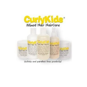 Curly Kids Hair Care brand logo for curlykidshaircare.com