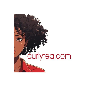 Curly Tea brand logo for curlytea.com