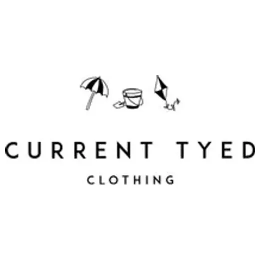 Current Tyed Clothing brand logo for currenttyedclothing.com