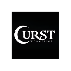 Curst Kosmetics brand logo for curstkosmetics.com